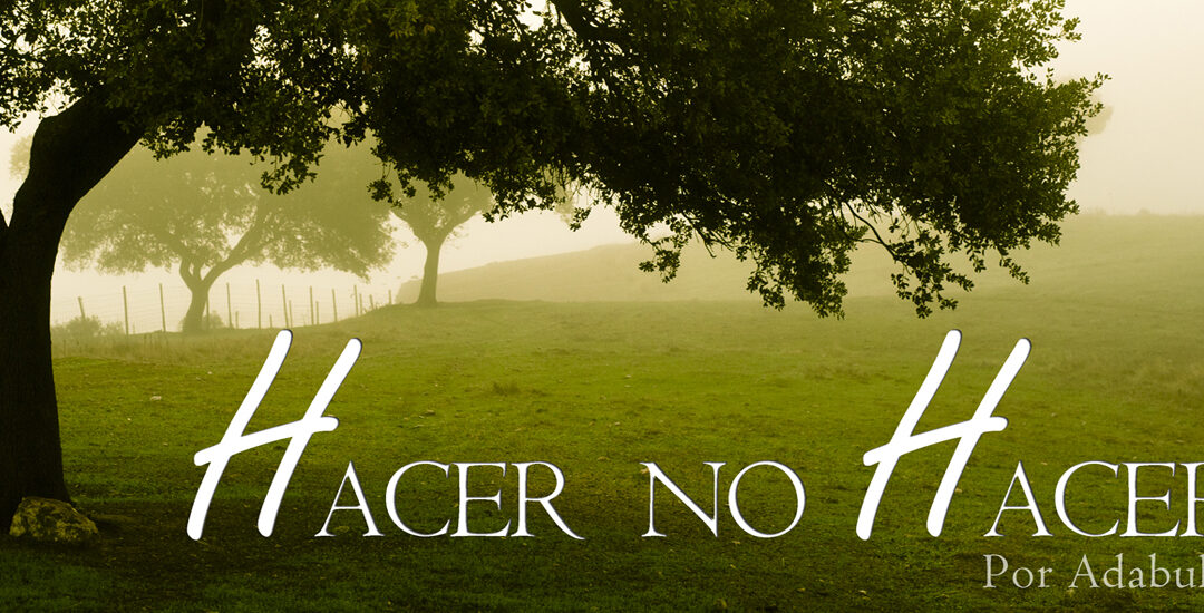 Hacer y no Hacer